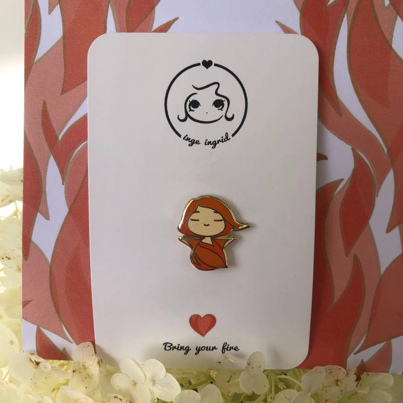 Harde Emaille Pin - Bring Your Fire | Laatste Stuks Harde Emaille Pin - Bring Your Fire | Laatste Stuks von IngeIngrid