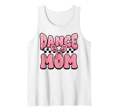 Coquette Bow Dance Mutter Mama Mom Mütter Tag Pink Ribbon Tank Top von Ingenius Dance Mom Shirts & Geschenke