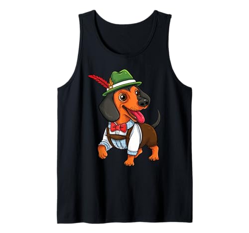 Dachshund Oktoberfest Wursthund süße Wiener Deutsche Kinder Tank Top Dachshund Oktoberfest Wursthund süße Wiener Deutsche Kinder Tank Top von Ingenius Oktoberfest Dachshund -Shirts & Geschenke