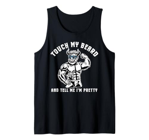 Herren Lustiger bärtiger Vater berühre Meinen Bart, den ich Tank Top von Ingenius bärtige Affenhemden und Geschenke