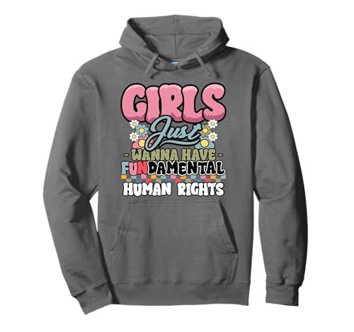 Feministische Mädchen wollen nur grundlegende Frauenrechte Pullover Hoodie von Ingenius feministische Hemden und Geschenke