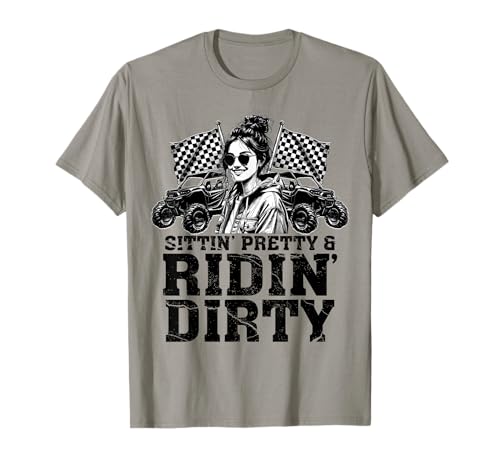 Utv SXS sitzt ziemlich Off Road Girl Passagier Prinzessin T-Shirt Utv SXS sitzt ziemlich Off Road Girl Passagier Prinzessin T-Shirt von Ingenius nebeneinanderfahrzeughemden und Geschenke