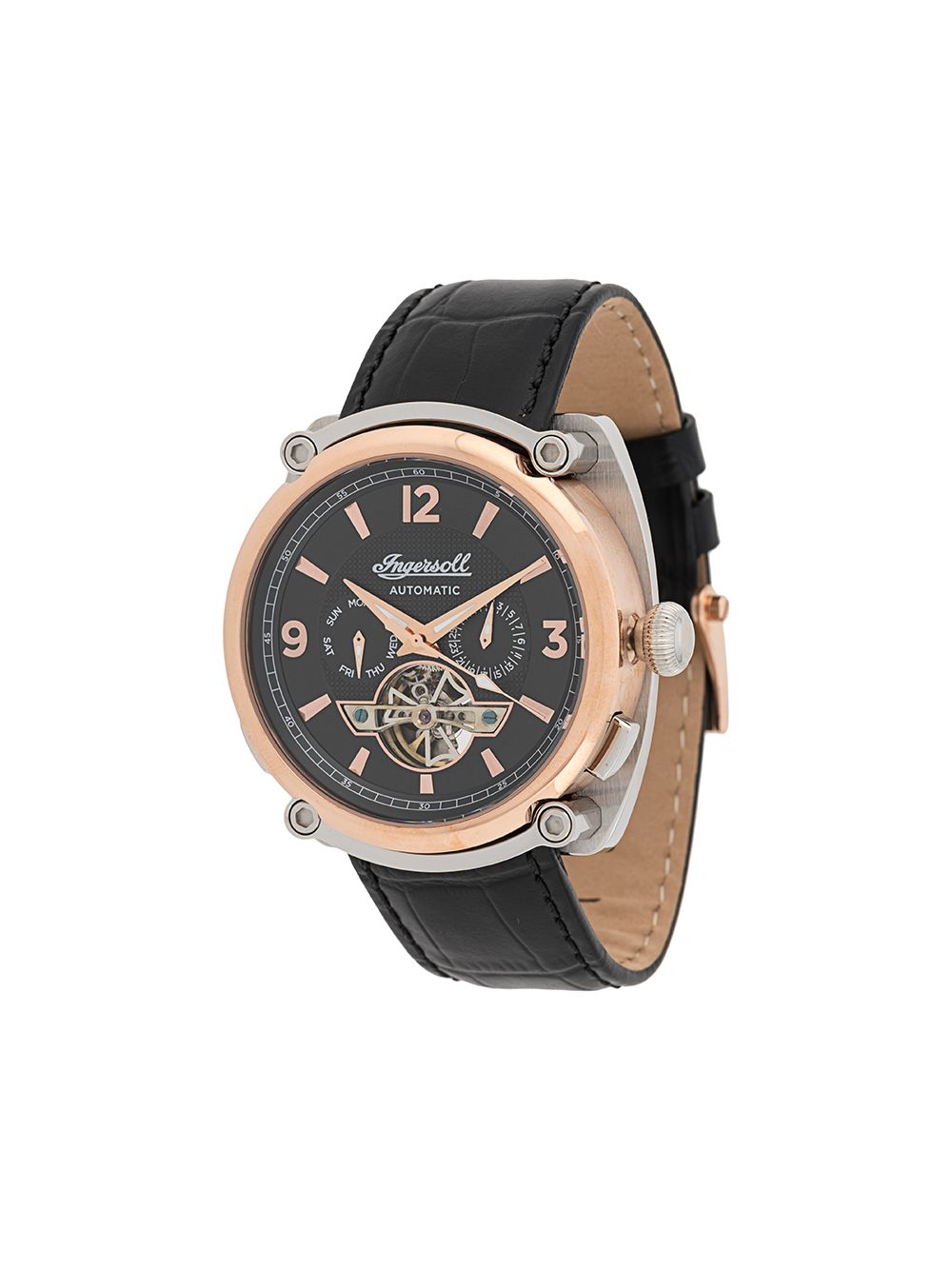 Ingersoll Watches 'The Michigan' Armbanduhr, 45mm - Schwarz von Ingersoll Watches