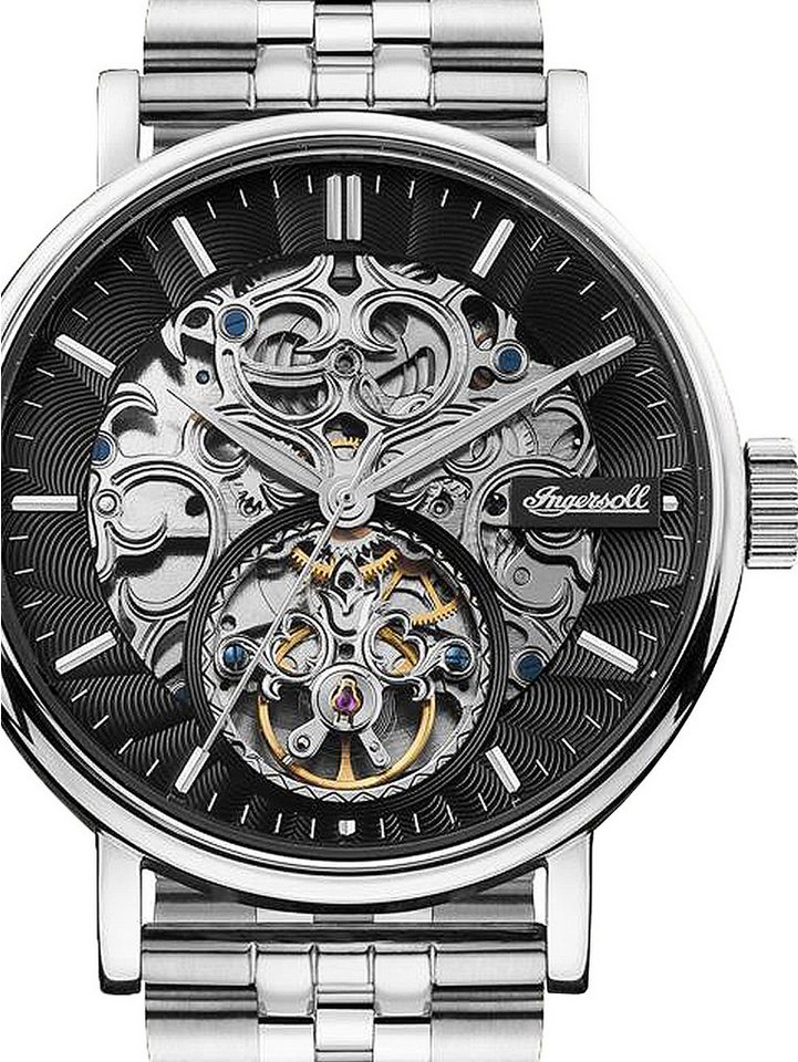 Ingersoll Automatikuhr Ingersoll I05804B The Charles Automatik Herrenuhr 44mm 5ATM Ingersoll I05804B The Charles Automatik Herrenuhr 44mm 5ATM von Ingersoll