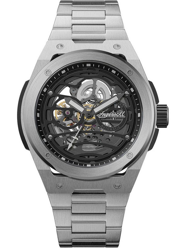 Ingersoll Automatikuhr Ingersoll I15203 Herrenuhr Springfield Automatik 47mm 5ATM Ingersoll I15203 Herrenuhr Springfield Automatik 47mm 5ATM von Ingersoll