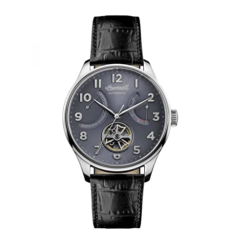 Ingersoll Mens Analogue Classic Automatic Watch with Leather Strap I04604 von Ingersoll