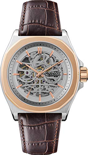 Ingersoll The Orville Automatic Men's Watch with Skeleton Dial and Brown Leather Strap I09301B von Ingersoll