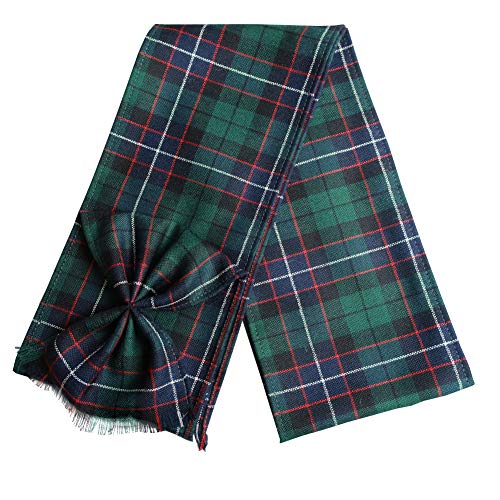 Ingles Buchan - Damen Mini-Schärpe mit Tartanmuster und Rosette - 100% Wolle - Galbraith Ingles Buchan - Damen Mini-Schärpe mit Tartanmuster und Rosette - 100% Wolle - Galbraith von Ingles Buchan