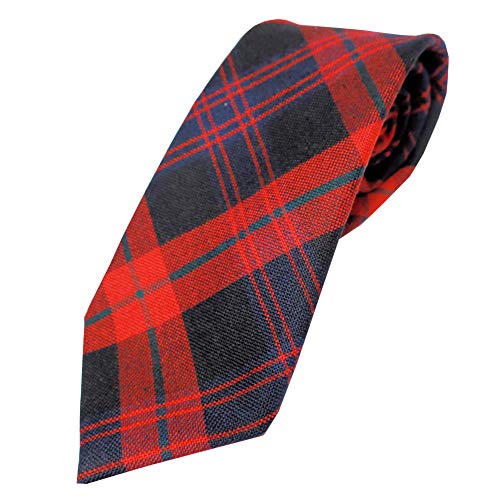 Ingles Buchan - Herren Tartan-Krawatten aus schottischer Wolle - 48 Tartanmuster - Brown von Ingles Buchan