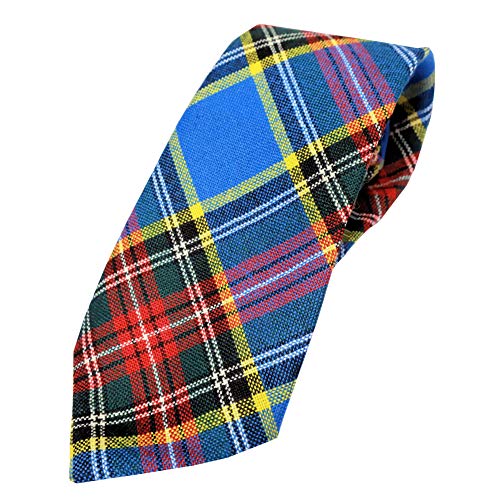 Ingles Buchan - Herren Tartan-Krawatten aus schottischer Wolle - 48 Tartanmuster - MacBeth von Ingles Buchan