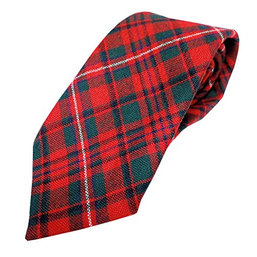 Ingles Buchan - Herren Tartan-Krawatten aus schottischer Wolle - 48 Tartanmuster - MacKinnon von Ingles Buchan