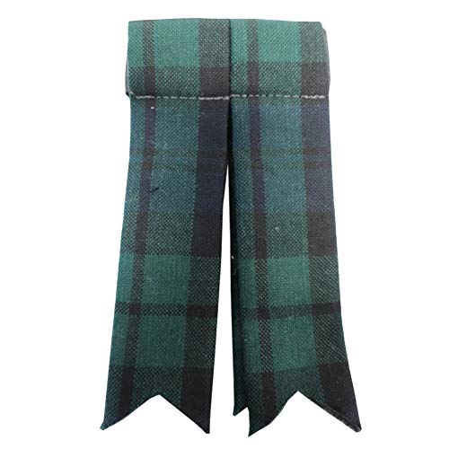 Ingles Buchan Mens Worsted Wool Scottish Tartan Sock Flashes Black Watch Ingles Buchan Mens Worsted Wool Scottish Tartan Sock Flashes Black Watch von Ingles Buchan