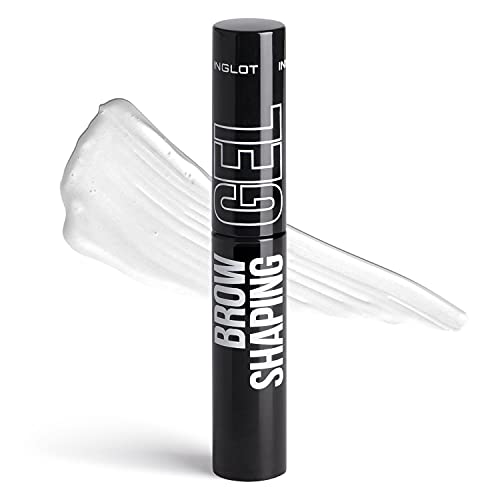 INGLOT Cosmetticos Augenbrauen-Fixiergel transparent Brow Shaping Gel Mascara Kamm und Fixieren Vegane Formel 4ml transparent von Inglot