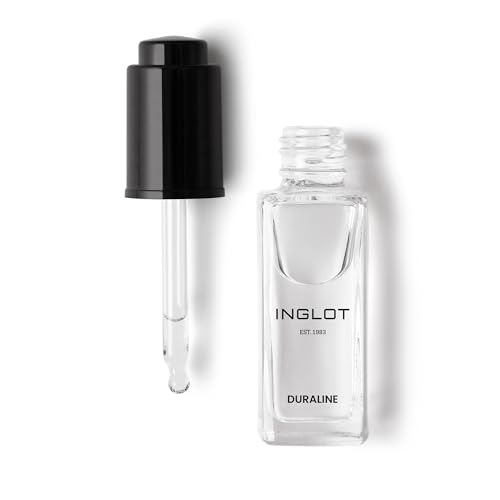 Inglot Duraline | Fluid Fixer | Verlängert das Make-up | Verwandelt Puderlidschatten in einen wasserfesten flüssigen Eyeliner | Intensiviert die Farbe | Vegan | 9 ml Inglot Duraline | Fluid Fixer | Verlängert das Make-up | Verwandelt Puderlidschatten in einen wasserfesten flüssigen Eyeliner | Intensiviert die Farbe | Vegan | 9 ml von Inglot