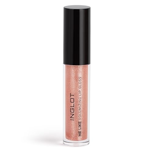 Inglot Volumizing Lip Gloss für Volle Lippen Me Like Volumizing Lip Gloss, Glanzend Booster Lippenstift Glitzer Halbtransparent Schimmernd, 5.5 ml : 54 von Inglot