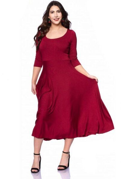 Ingoria AMANDA zeitloses Wendekleid in Midi Länge von Ingoria