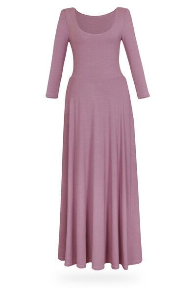 Ingoria AMELIA zeitloses Maxi-Wendekleid mit Taillenschnürung 3/4 Arm von Ingoria