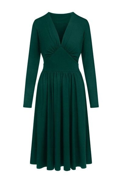 Ingoria MAGDALENA Midi Kleid 3/4 Arm mit Taschen aus TENCEL® Modal Jersey von Ingoria