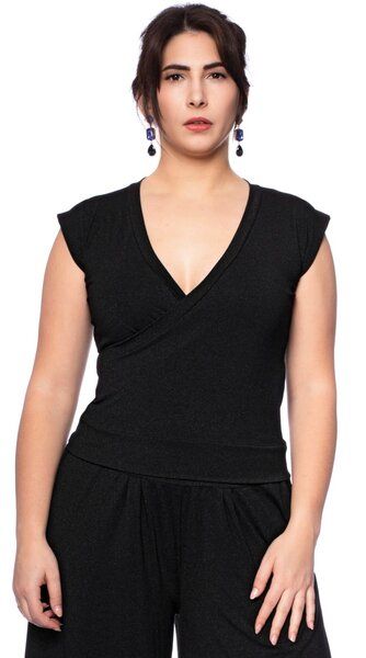 Ingoria SARIKA Shirt in Wickeloptik von Ingoria