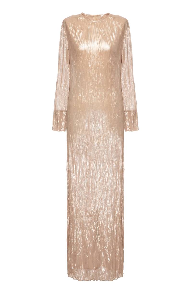 Ingorokva | INFW24-DR-06 | Women's Beige Maxi dresses von Ingorokva