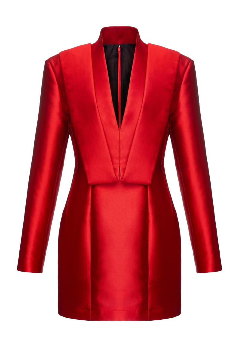 Ingorokva | INFW24-DR-12 | Women's Ruby Red Mini dresses von Ingorokva