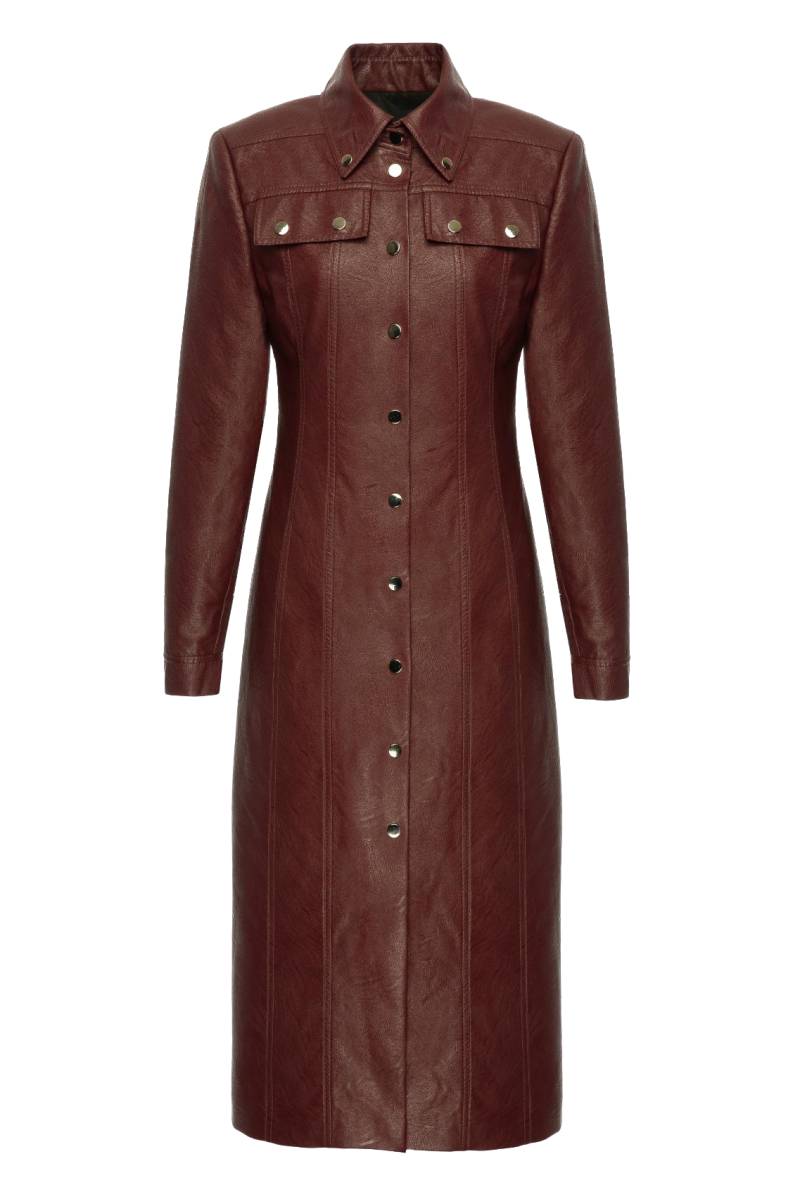 Ingorokva | INFW24-FTC-03 | Women's Ruby Red Coats von Ingorokva