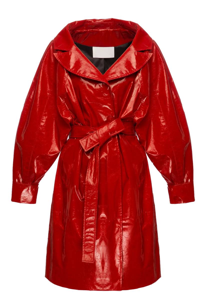 Ingorokva | INFW24-LTC-04 | Women's Red Trench coats von Ingorokva