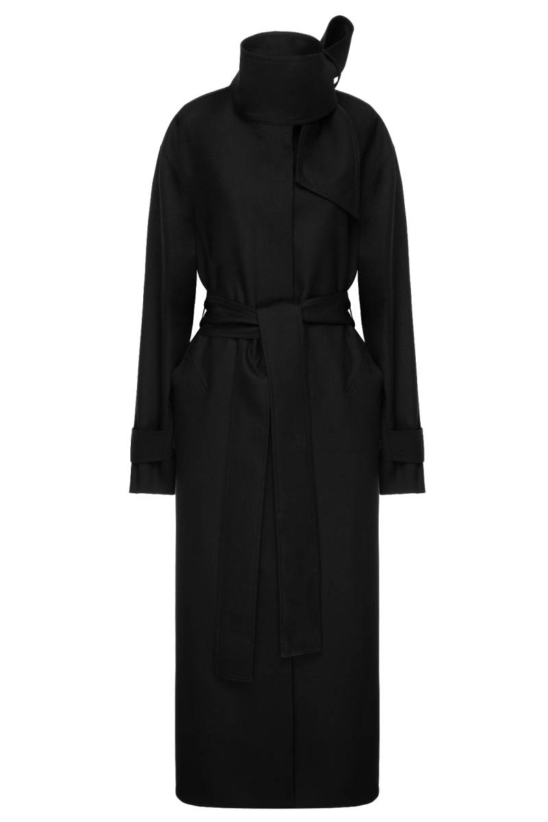 Ingorokva | INFW24-TC-02 | Women's Black Coats von Ingorokva