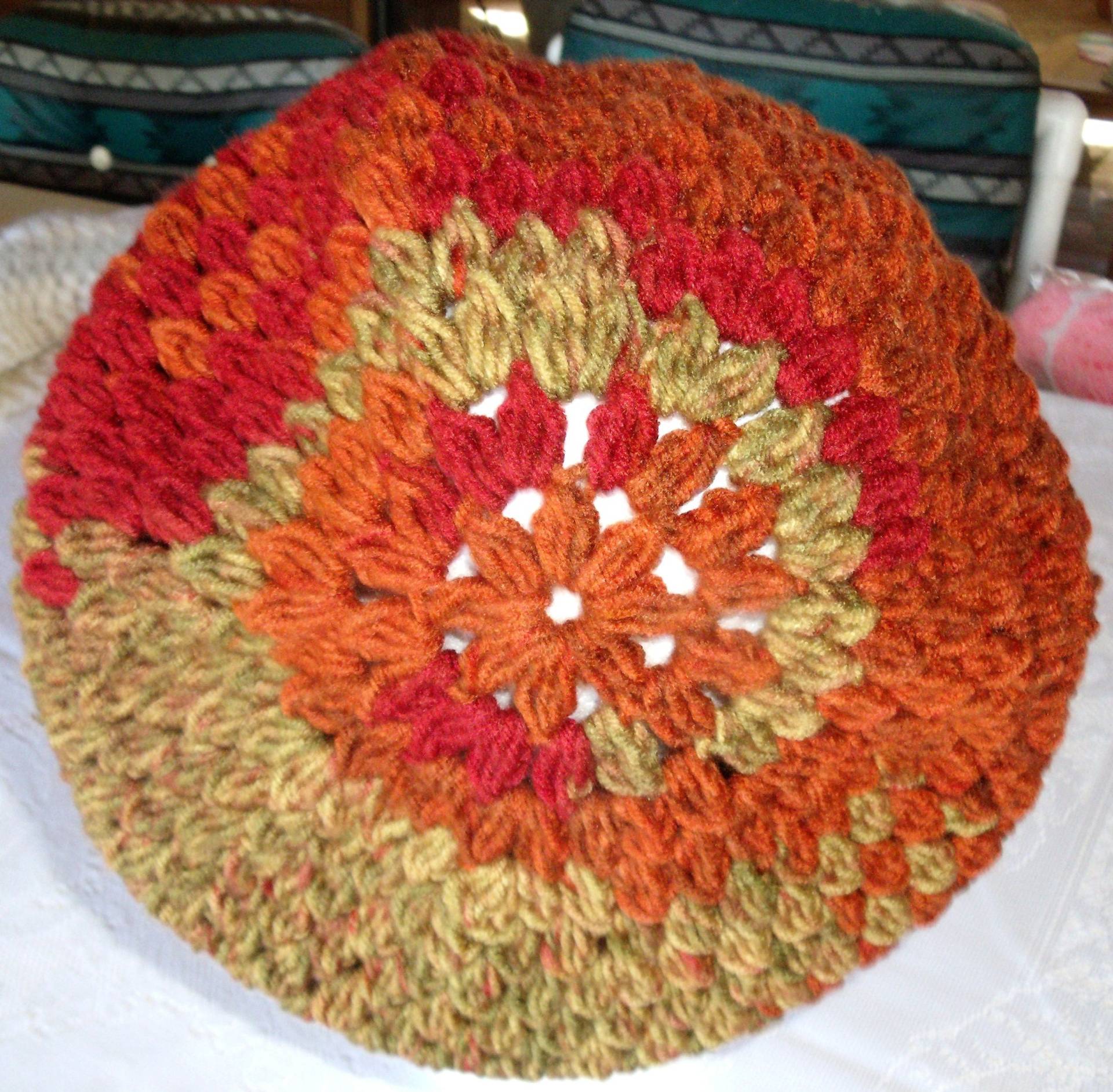 Häkeln Sie Lässige Baskenmütze Für Frauen von IngridstreasuresShop