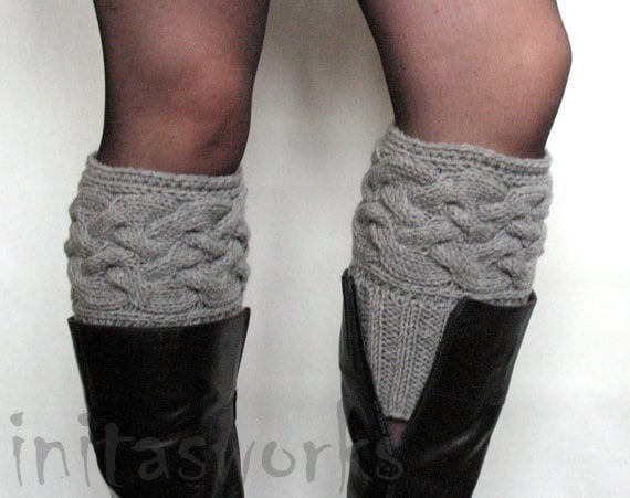 Boot Cuffs Manschette Grau von Iniavei