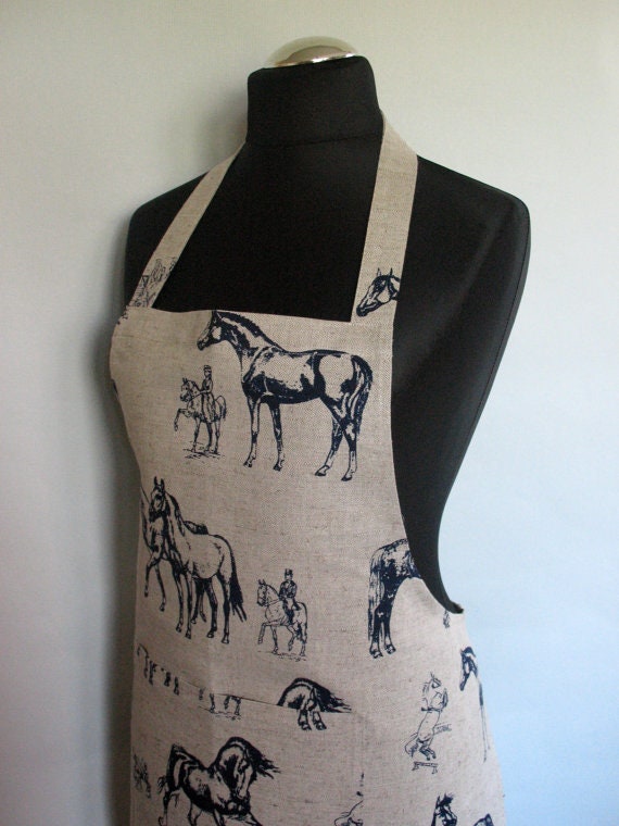 Leinen Schürze Küchenwäsche Gardening von Iniavei