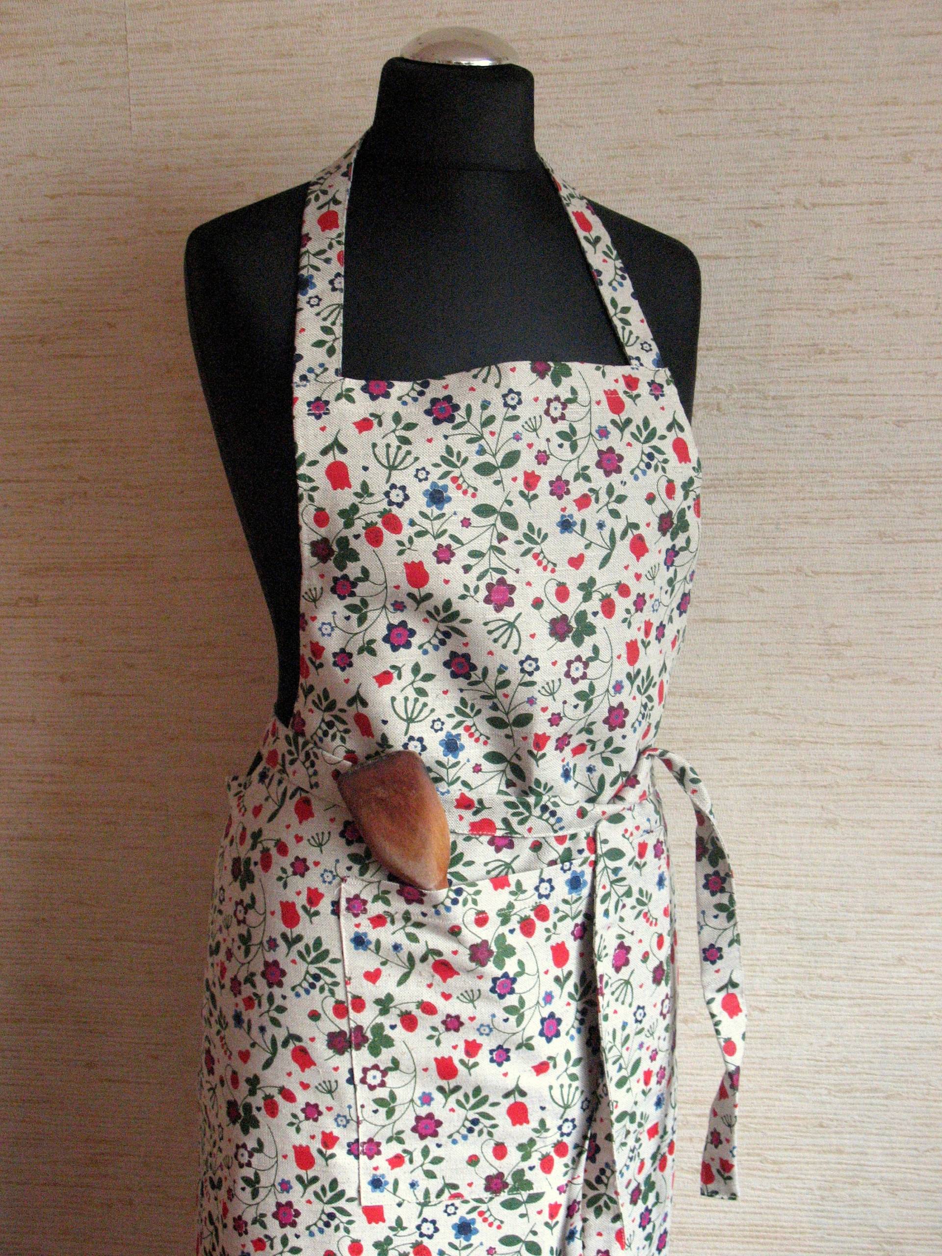 Leinen Schürze Küchenwäsche von Iniavei