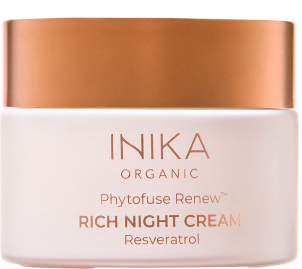 INIKA Organic Phytofuse Renew Rich Night Cream 50 ml von INIKA Organics