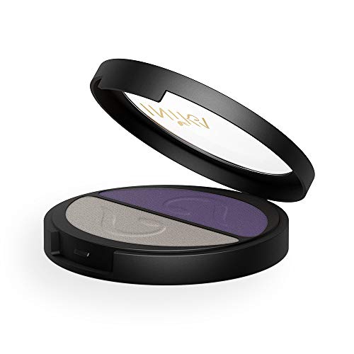 INIKA Pressed Mineral Eye Shadow Duo, Purple Platinum von Inika