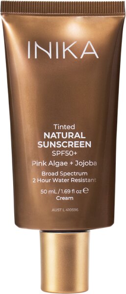 INIKA Tinted Natural Sunscreen SPF50+ 50 ml von INIKA Organics