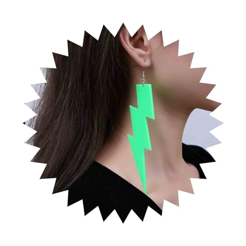 Inilbran Boho Acryl Blitz Tropfen Ohrringe Vintage Acryl Blitze Ohrringe Große Blitze Übertrieben Ohrringe Multicolor 80s Neon Ohrringe Schmuck Für Frauen Und Mädchen Inilbran Boho Acryl Blitz Tropfen Ohrringe Vintage Acryl Blitze Ohrringe Große Blitze Übertrieben Ohrringe Multicolor 80s Neon Ohrringe Schmuck Für Frauen Und Mädchen von Inilbran