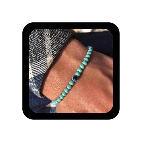 Inilbran Boho Böse Auge Hand Armband Vintage Glänzend Türkis Perlen Armband Grün Perlen Auge Armbänder Einstellbar Dämon Dehnbar Link Kette Schmuck Für Frauen Inilbran Boho Böse Auge Hand Armband Vintage Glänzend Türkis Perlen Armband Grün Perlen Auge Armbänder Einstellbar Dämon Dehnbar Link Kette Schmuck Für Frauen von Inilbran