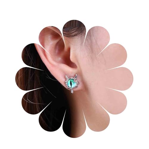 Inilbran Boho Böser Blick Ohrringe Silber Böser Blick Ohrstecker Vintage Teufelsauge Ohrringe Winziger Böser Blick Schutz Ohrringe Schmuck Für Frauen Und Mädchen von Inilbran