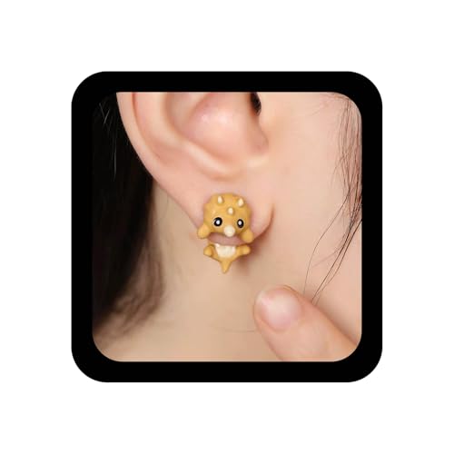 Inilbran Boho Braun Cartoon Dinosaurier Ohrringe Vintage Niedlich Dinosaurier Ohrstecker Braun Lustig Tier Ohrring Personalisiert Tier Ohrjacke Ohrring Schmuck Für Frauen Inilbran Boho Braun Cartoon Dinosaurier Ohrringe Vintage Niedlich Dinosaurier Ohrstecker Braun Lustig Tier Ohrring Personalisiert Tier Ohrjacke Ohrring Schmuck Für Frauen von Inilbran