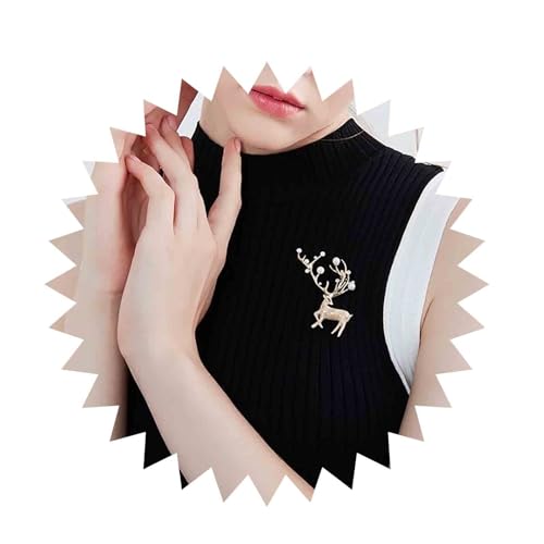 Inilbran Boho Kristall Hirsch Brosche Pin Gold Strass Perle Hirsch Brosche Vintage Weihnachten Hirsch Brosche Anstecknadel Bling Cz Hirsch Anstecknadeln Brosche Schmuck Für Frauen Und Mädchen von Inilbran