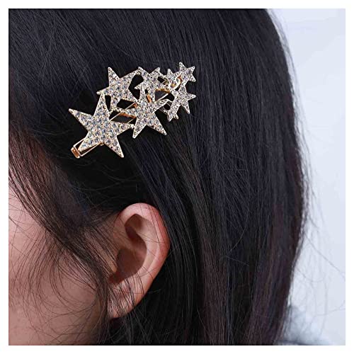Inilbran Hochzeit Strass Stern Haarspange Barrette Vintage Kristall Stern Haarspange Gold Cz Kristall Haarspange Haarnadel Dekorative Gepflastert Cz Stern Kopf Clip Glanz Braut Haarschmuck Für Frauen Inilbran Hochzeit Strass Stern Haarspange Barrette Vintage Kristall Stern Haarspange Gold Cz Kristall Haarspange Haarnadel Dekorative Gepflastert Cz Stern Kopf Clip Glanz Braut Haarschmuck Für Frauen von Inilbran