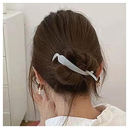 Inilbran Vintage Bananen Haarspange Großer dehnbarer Bananenclip rutschfester Clincher Comb Banana Clincher Pferdeschwanzhalter Clip Banana Clincher Haarschmuck für Frauen und Mädchen Kopfschmuck von Inilbran