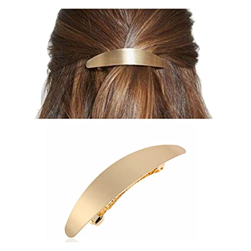 Inilbran Vintage Ovale Haarspangen Französische Haarspangen Geometrische Haarspangen Haarspangen Metallkopfclips Haarnadel Französische Kopfbedeckung Dekorativer Haarschmuck für Frauen Kopfschmuck von Inilbran