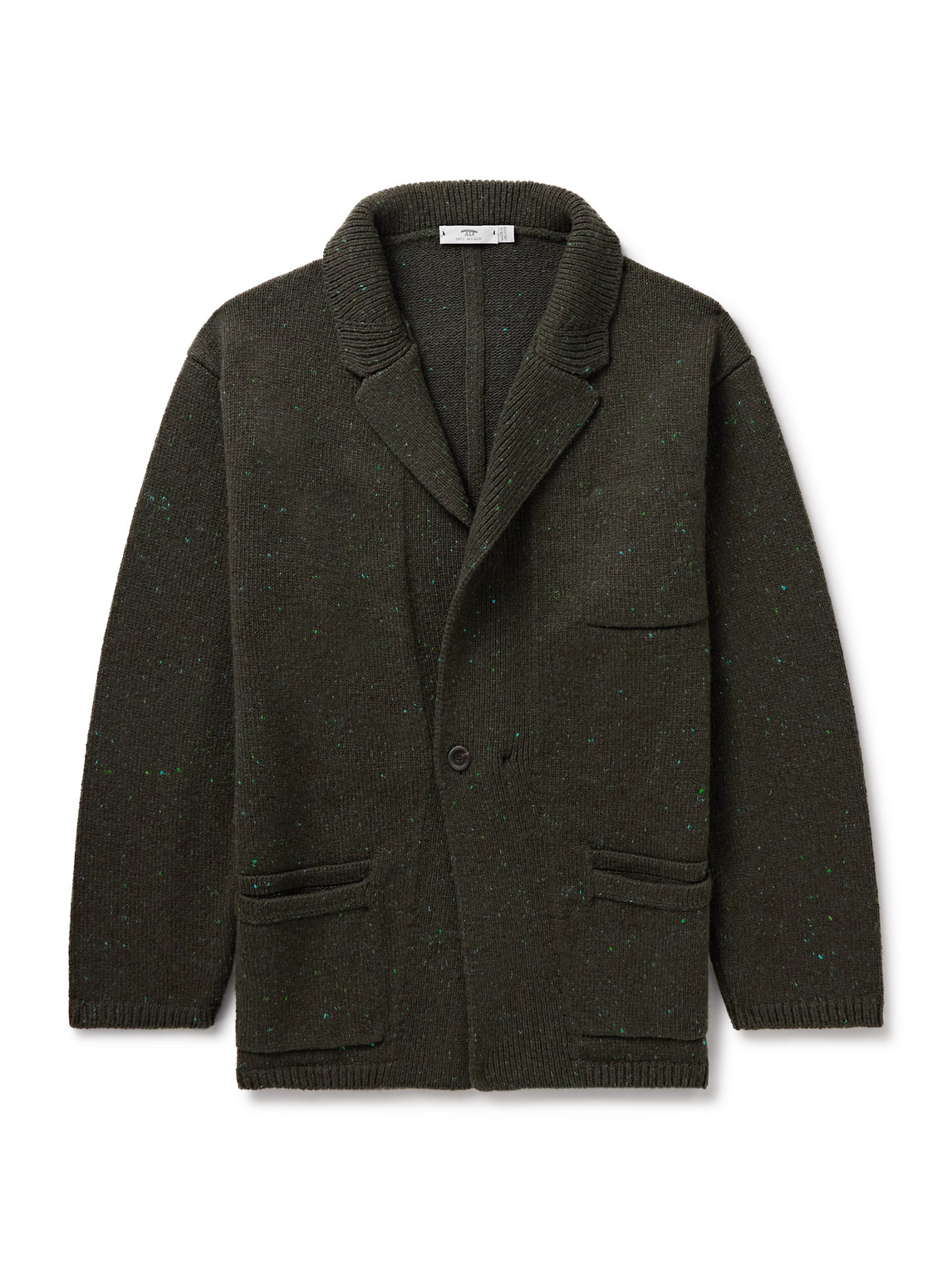 Inis Meáin - Unstructured Merino Wool and Cashmere-Blend Cardigan - Men - Green - XXL von Inis Meáin