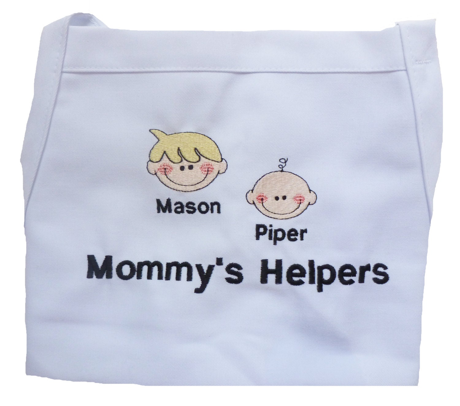 Mama Schürze - Muttertag Oder Jeden Tag Geschenk Für Von Den Kindern Bestickt Und Personalisiert von InitialImpressions