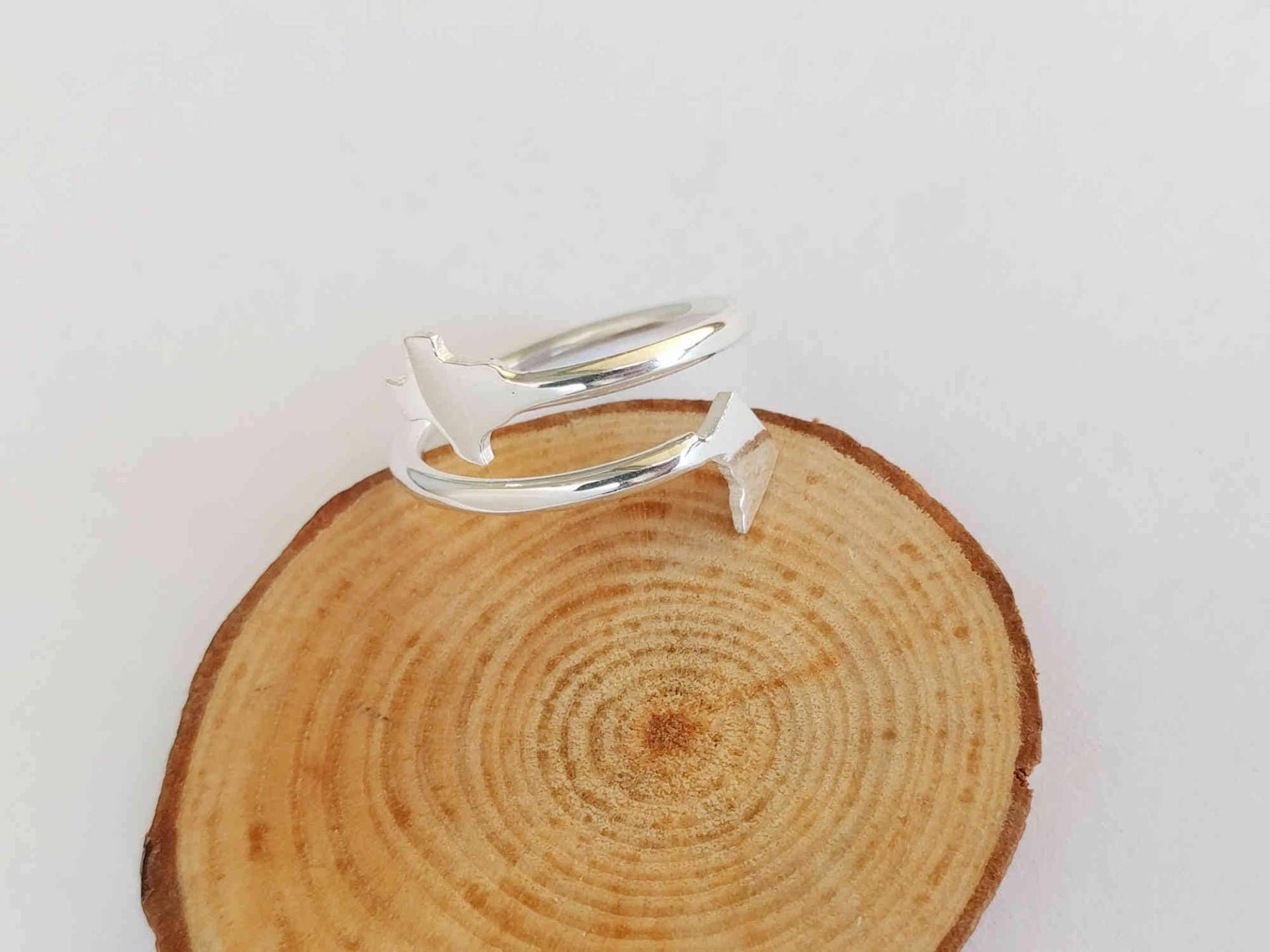 Texas, Washington D.c. Ring, Personalisierte Zwei Staaten Silber Geschenk Zum Abnehmen, Bester Freund von InitialNecklaces