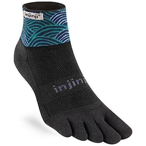 Injinji Artist Designed Men's Mini-Crew Flow M Injinji Artist Designed Men's Mini-Crew Flow M von Injinji