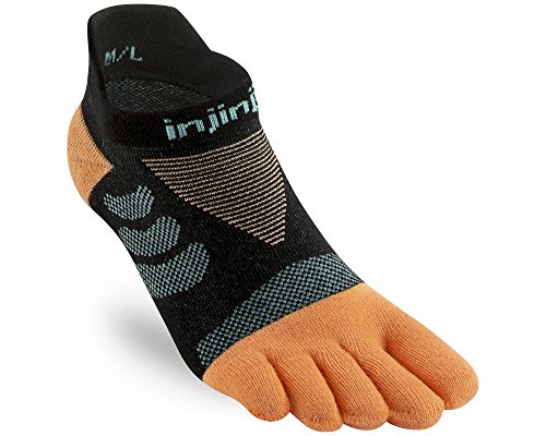 Injinji Damen Ultra Run No-Show Socken, Tide, M-L Injinji Damen Ultra Run No-Show Socken, Tide, M-L von Injinji