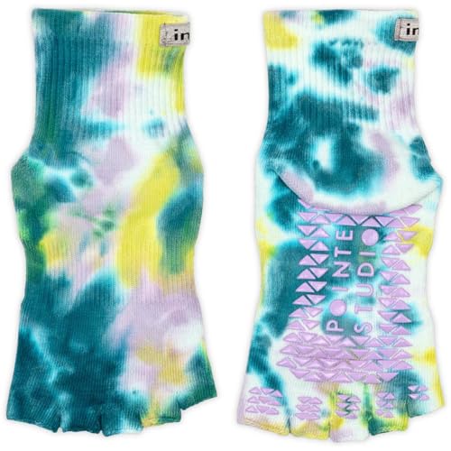 Injinji GRIP TOELESS MINI-CREW TEAL SWIRL S/M von Injinji
