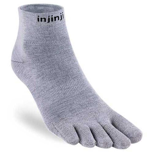 Injinji LINER MINI-CREW HEATHER GRAY S von Injinji